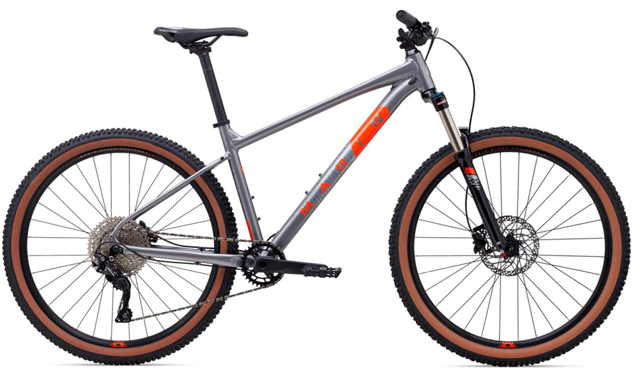 Велосипед Marin BOBCAT TRAIL 5 29" 2021, размер XL, Серо-красный